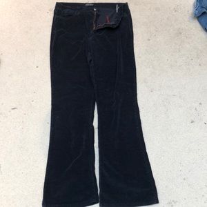 NYDJ black corduroy jeans 16 excellent used cond